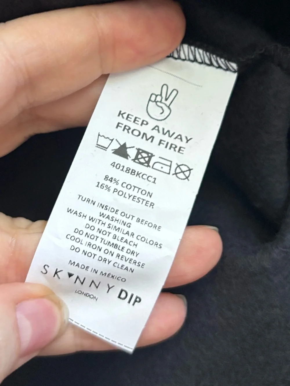 NWT Skinny Dip Black Streetwear Logo Women’s Casual Shorts